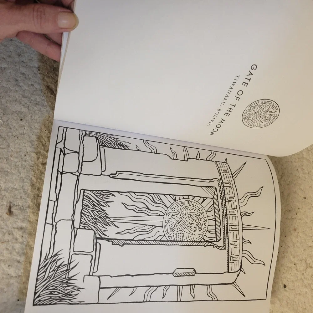 Ancient Aliens The Coloring Book 2016 History Channel Unused Pages 1 Cover Page
